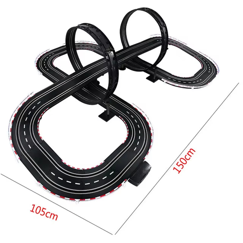 Exciting Electric Track Railway Remote Control Car Train Set - Perfect Racing Circuit for Kids!