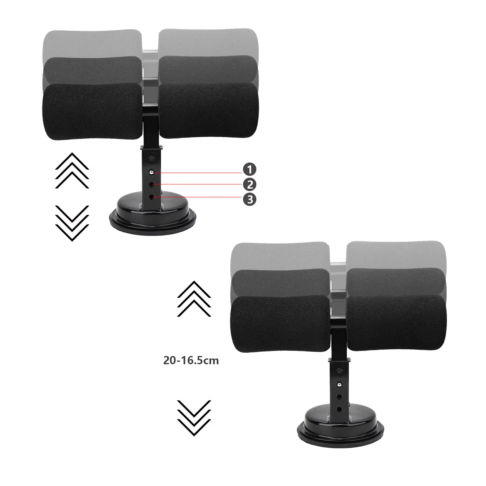 Transform Your Core with the Suction Cup Sit-Up Assist Device - Ultimate Abdominal Workout Trainer for Home Gym
