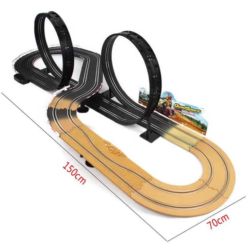 Exciting Electric Track Railway Remote Control Car Train Set - Perfect Racing Circuit for Kids!