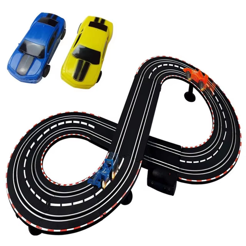 Exciting Electric Track Railway Remote Control Car Train Set - Perfect Racing Circuit for Kids!