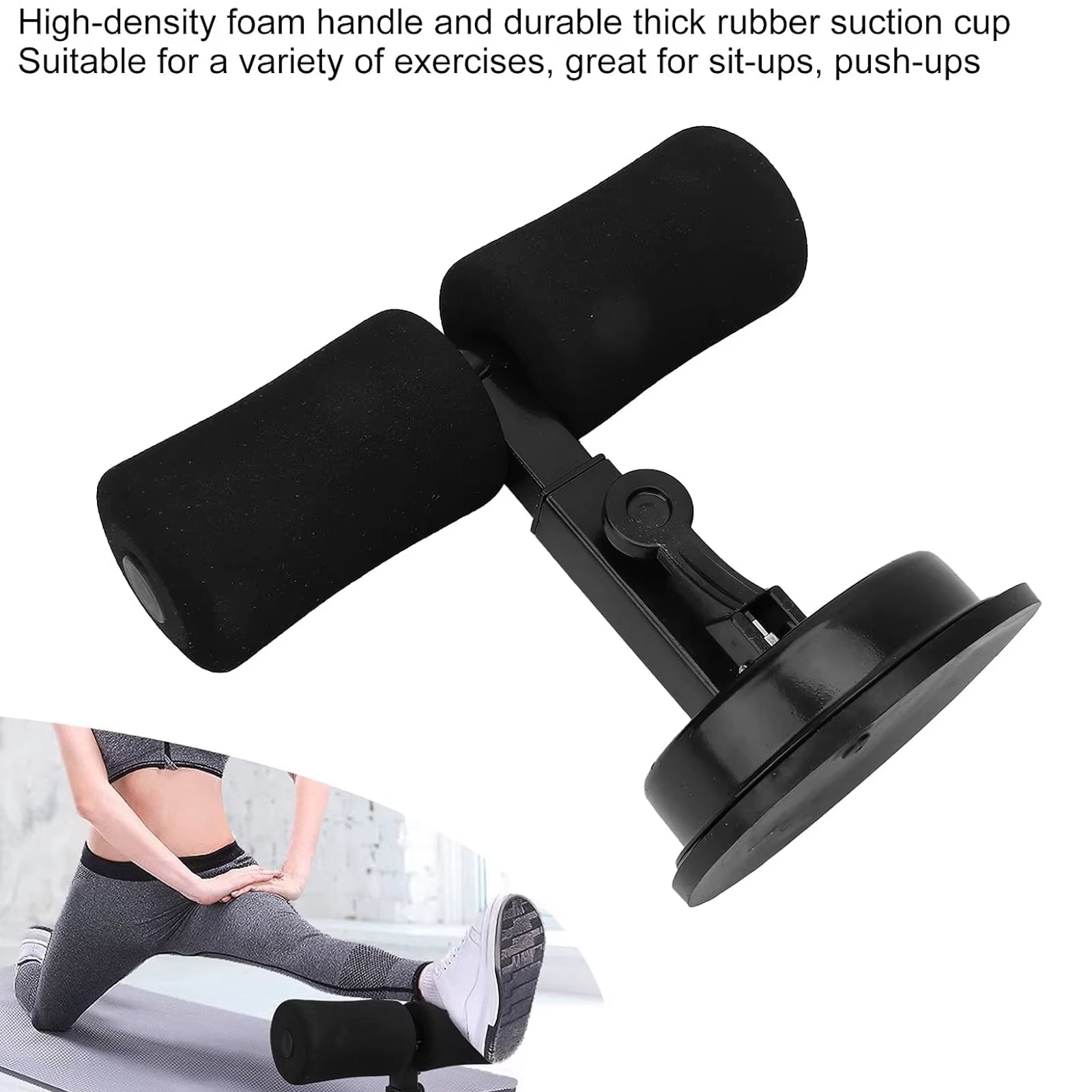 Transform Your Core with the Suction Cup Sit-Up Assist Device - Ultimate Abdominal Workout Trainer for Home Gym