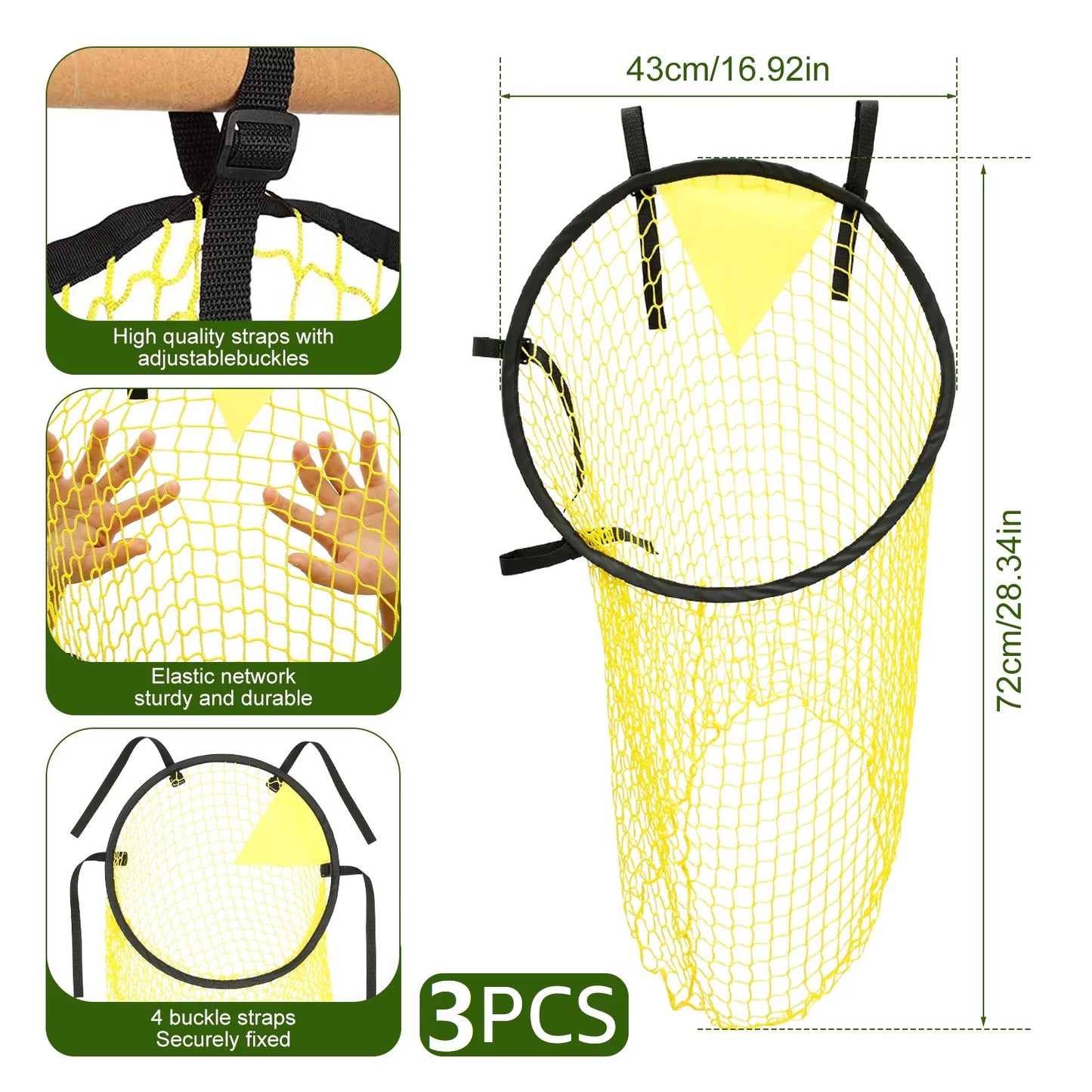 Enhance Your Game with the Foldable Soccer Football Target Net - Perfect for Training and Skill Improvement