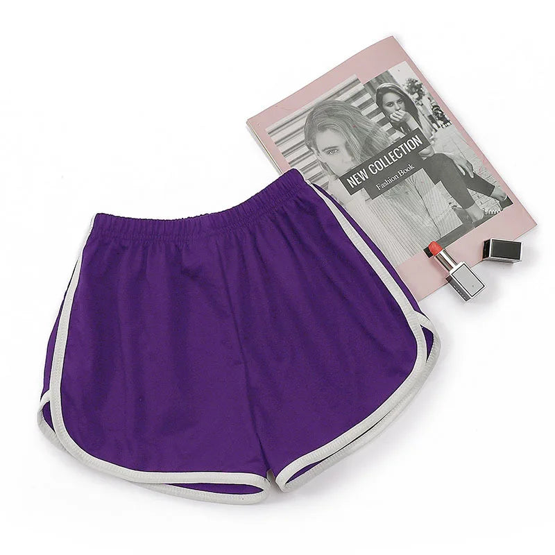 Elastic Shorts for Women, Loose Fitting, Quick Drying, Summer Thin Running, Fitness, Leisure, and Anti External Wear. Instagram