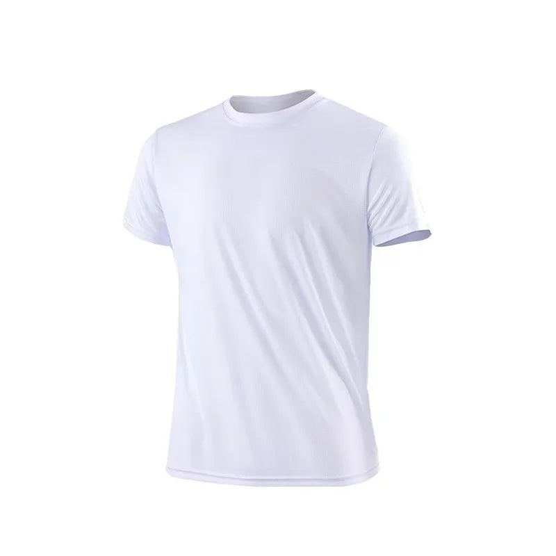 Mens Jogging T-Shirts Quick Dry Compression Sport T-Shirt Fitness Gym Running Shirts Soccer Shirts Men's Jersey Sportswear