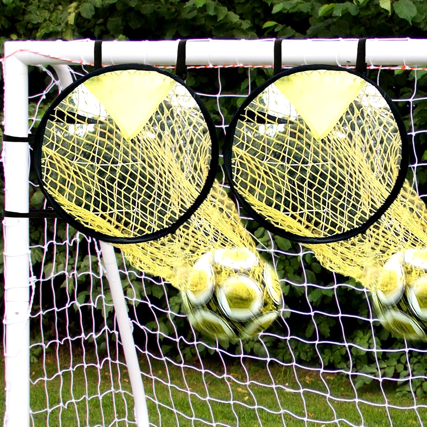 Enhance Your Game with the Foldable Soccer Football Target Net - Perfect for Training and Skill Improvement