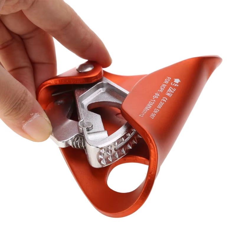 Outdoor Camping Rock Climbing Chest Ascender Safety Rope Ascending anti Fall off Survival Vertical Rope Climbing Equipment
