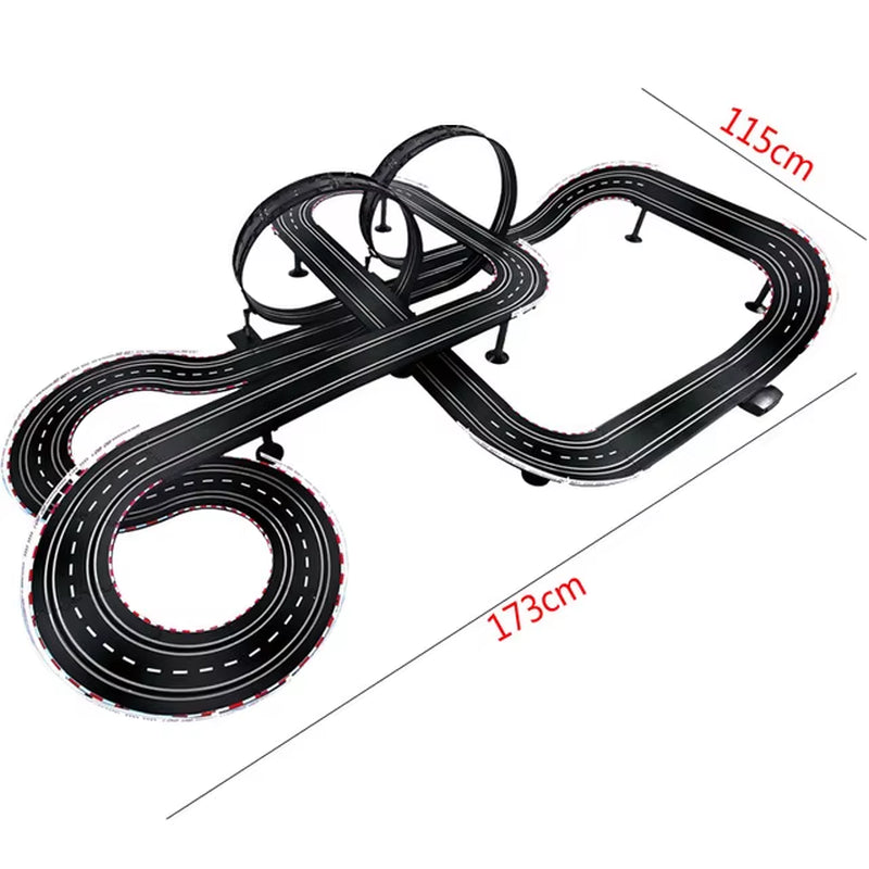 Exciting Electric Track Railway Remote Control Car Train Set - Perfect Racing Circuit for Kids!